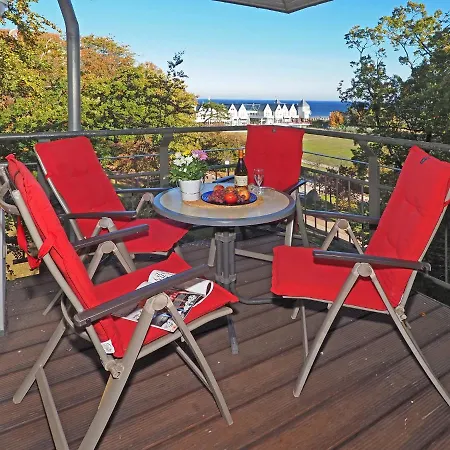Kaiservillen - Mit 1 Schlafzimmer Und Balkon D232 Apartment *