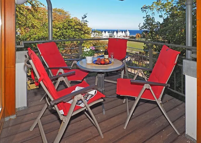 Kaiservillen - Mit 1 Schlafzimmer Und Balkon D232 شقة *